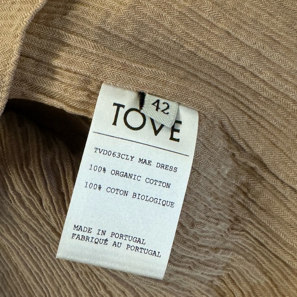 TOVE MAE Organic Cotton Clay Dress BRAND NEW $773MSRP sz 38,40,42 - Picture 11 of 16